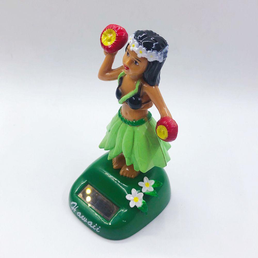 Bernardo Búp Bê Nhảy Lắc Đầu Lắc Lư Sử Dụng Năng Lượng Mặt Trời Phong Cách Hawaiian