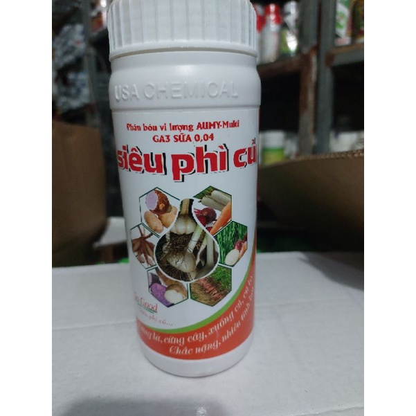 PHÂN BÓN SIÊU TO CỦ 500ml