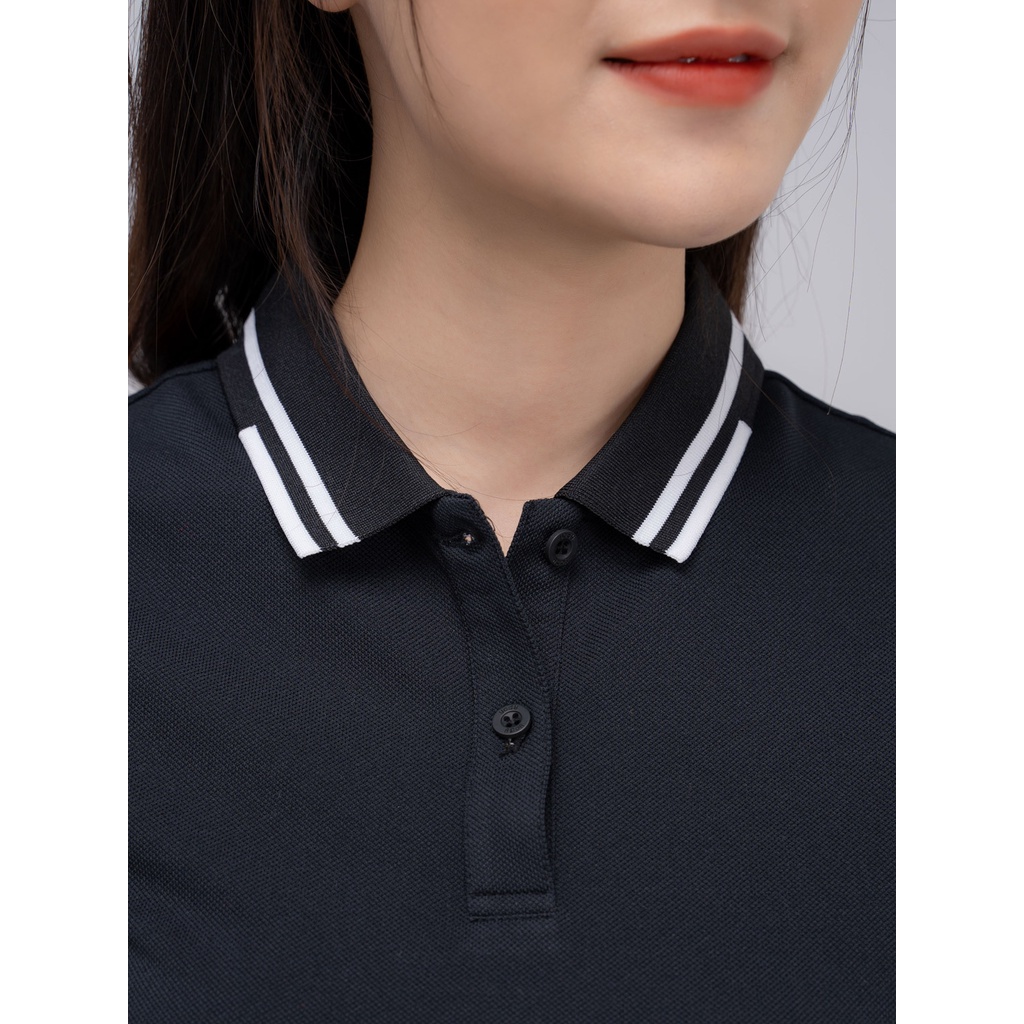 Áo polo nữ Cafe YODY dáng suông chống tia UV áo cộc tay có cổ cao cấp siêu nhẹ siêu mát khử mùi bảo vệ nàn da APN5070