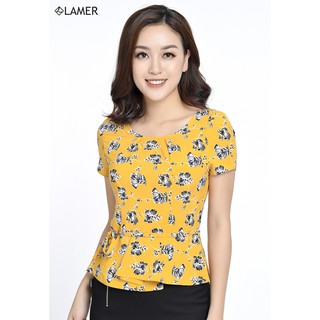 Áo Kiểu Nữ Đai Nơ Lamer L61B18H037