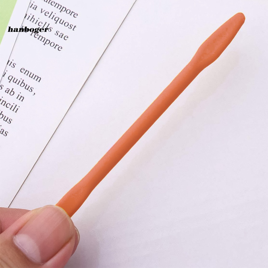 Que khuấy bằng silicon màu trơn dùng trộn mỹ phẩm thủ công