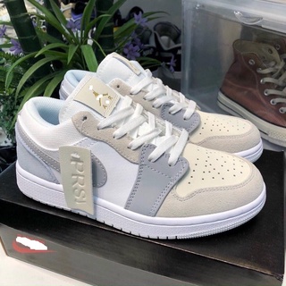 Giày Jordan 1 low cổ thấp, Giày Jordan 1 Paris Xám Xanh cổ thấp nam nữ full box bill