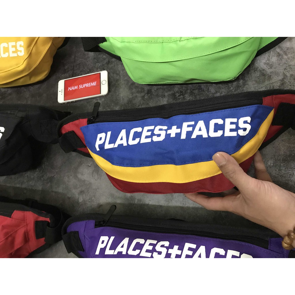 (ảnh thật) Túi đeo chéo Places+Faces - Phản Quang  | Hàng cao cấp