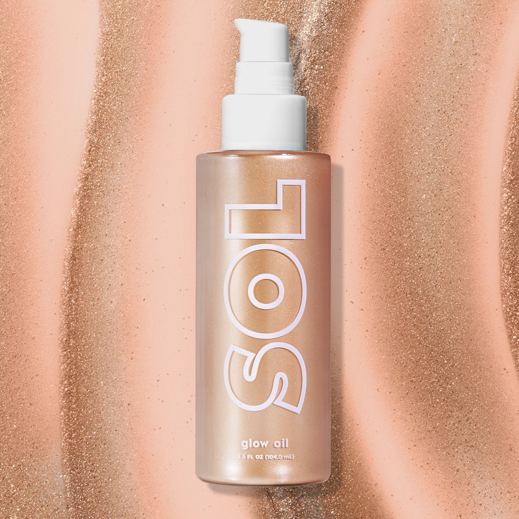 Nhũ bắt sáng body SOL Glow Oil