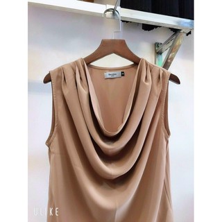Áo lụa cổ đổ