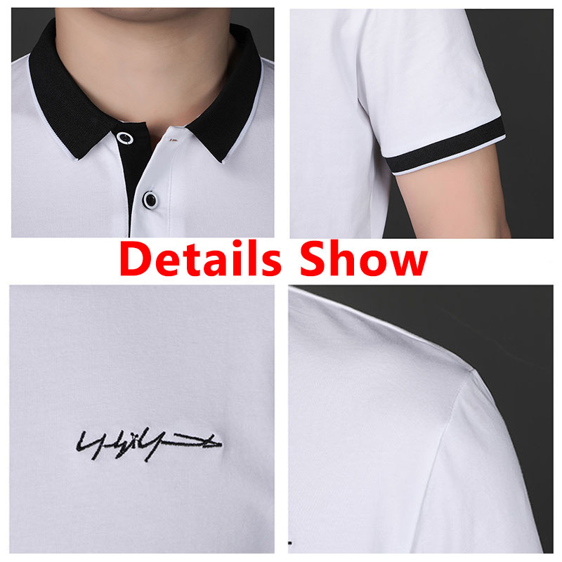 Áo Thun Polo Ngắn Tay 100% Cotton Thời Trang Cho Nam