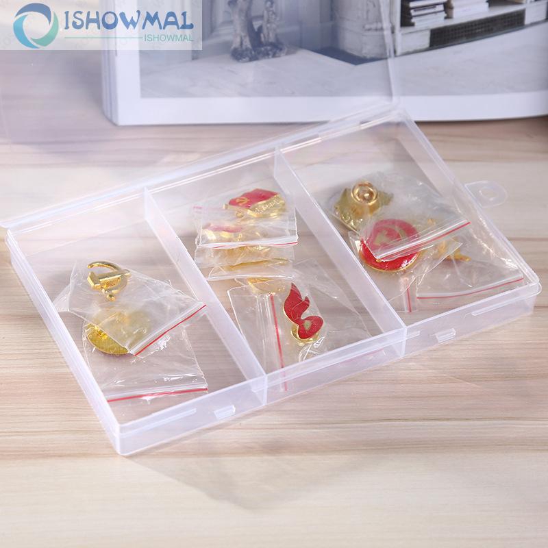 Hộp Nhựa 3 Ngăn Trong Suốt Đa Năng