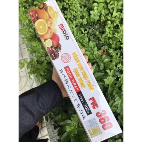 (HÀNG LOẠI 1) Màng bọc thực phẩm KOKO (Dài 120m- khổ 30cm) Food Wrap tiện ích mói