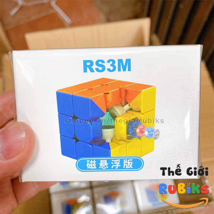 Rubik 3x3 MoYu RS3M 2021 Maglev, RS3M 2020, Meilong 3M Có Nam Châm