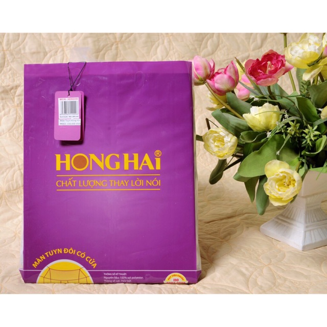 [Combo] Màn tuyn Hồng Hải (màn 1m và 1m6 cửa Trắng)