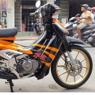 Tem Rời Suzuki Satria 2000 Cam Đen