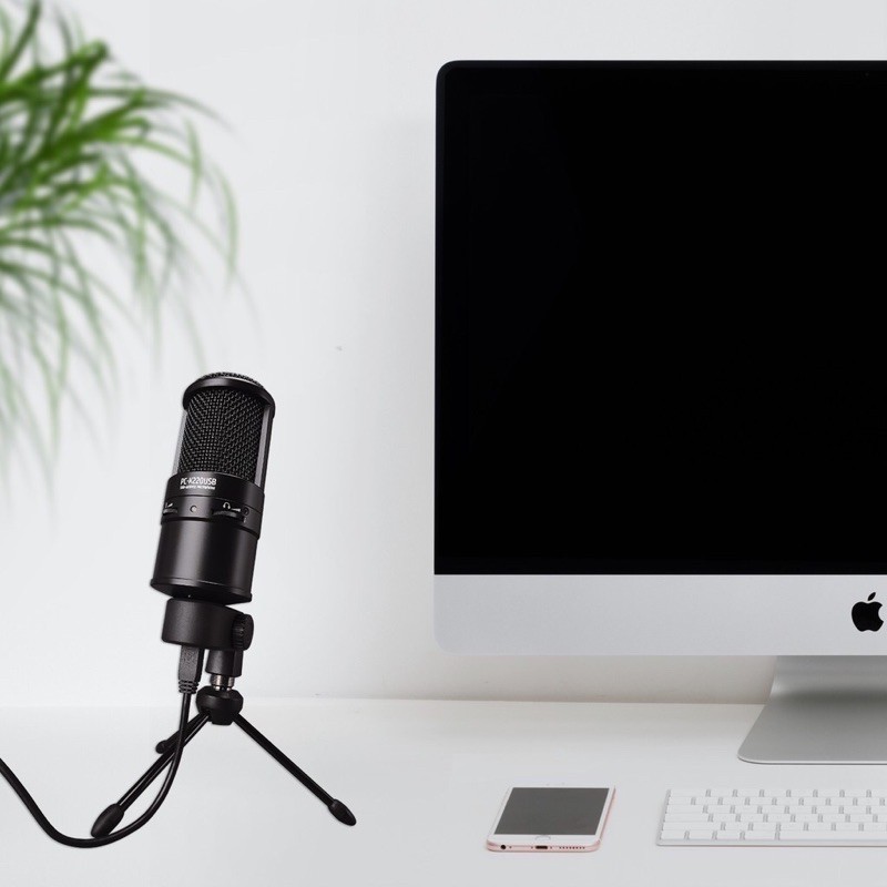 Takstar PC-K220 USB _ Mic thu âm, hát livestream không cần Soundcard