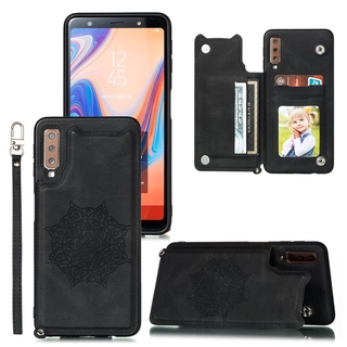Ốp lưng da ví gập cho Samsung Galaxy A70S A50S A30S A20S A70 A50 A30 A20