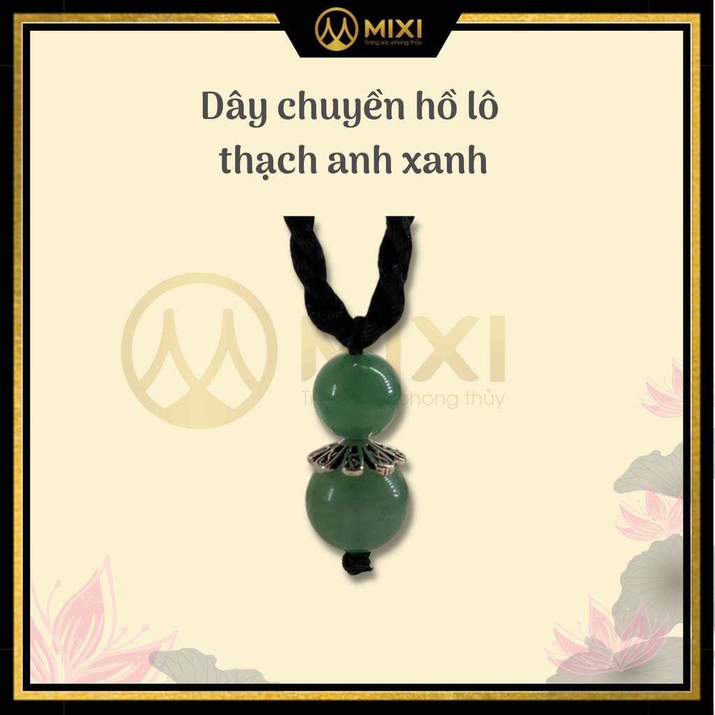 Dây chuyền hồ lô hút tài lộc may mắn cho người mệnh Mộc, mệnh hỏa
