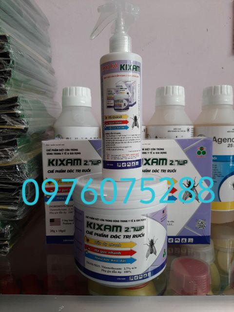 Thuốc diệt ruồi Kixam2.7wp hộp 10gói