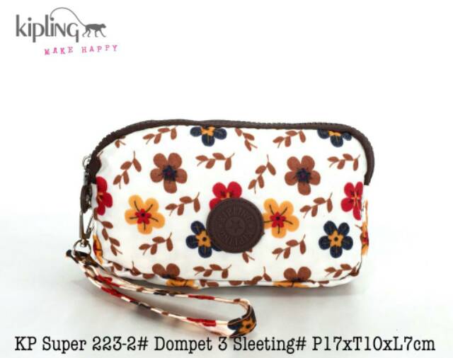 Kipling Ví Cầm Tay 3 Ngăn 223-2