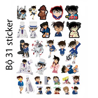 Sticker/ Hình dán anime Thám Tử Lừng Danh Conan (Random)