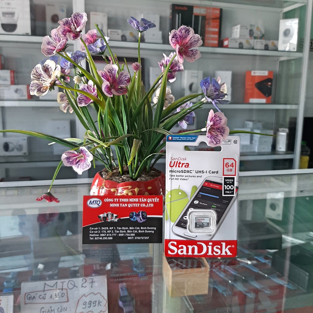 [Giảm giá sốc]Thẻ Nhớ MicroSDHC SanDisk Ultra 64GB 32GB Upto 80MB/S - Cam kết hàng chất lượng - Bảo hành 5 năm !