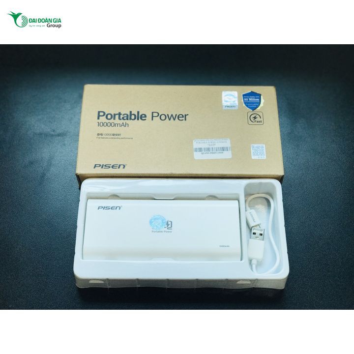 Sạc dự phòng Pisen Portable Power 10000mAh