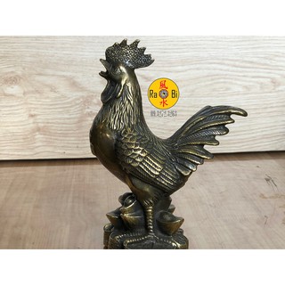 Gà Trống chữ Phúc - Tượng Đồng Phong Thủy