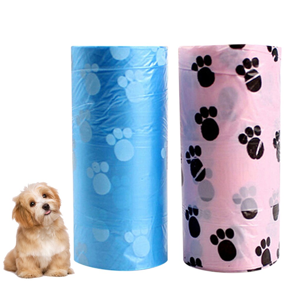 Cuộn 15 túi đựng phân thú cưng