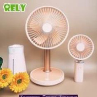 Combo quạt cầm tay mini + quạt để bàn mini + máy phun sương mini t1122