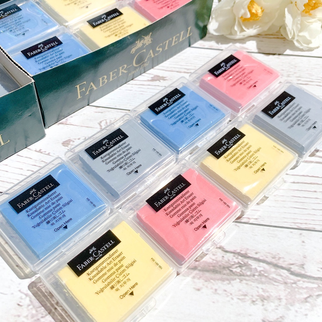 Tẩy Đất Sét Faber Castell kèm hộp