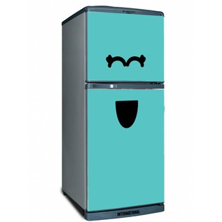 Tranh dán tủ lạnh 3d 💖FREESHIP💖 Miếng dán tủ lạnh 💖 Mặt cười