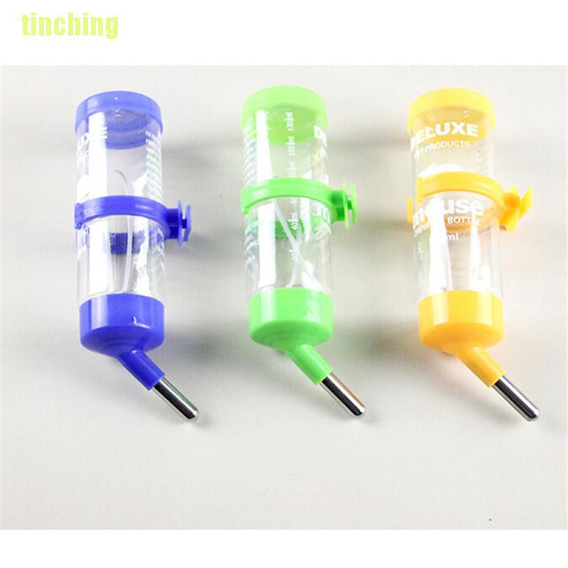 Bình Nước Nhựa 3 Kích Cỡ Cho Chuột Hamster / Thỏ / Heo