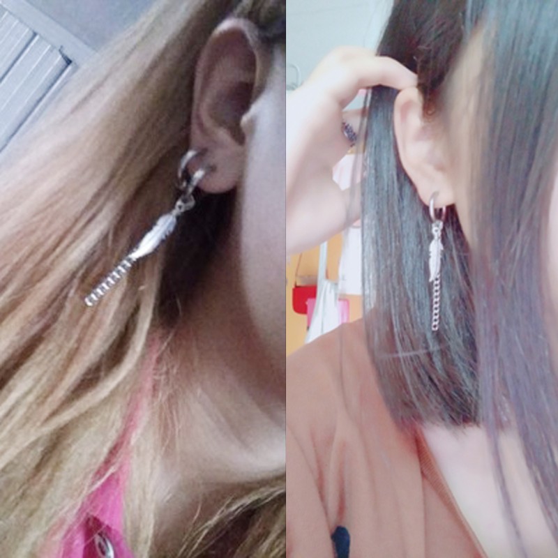 Hoa tai dáng dài thời trang phong cách Hàn Quốc cho fan của KPOP Bangtan Boys