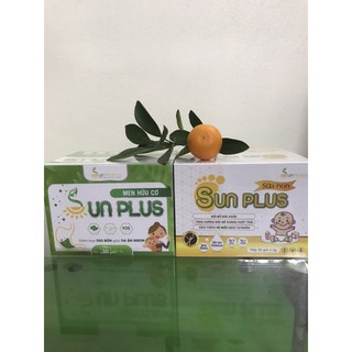 Combo men hữu cơ và sữa non Sunplus