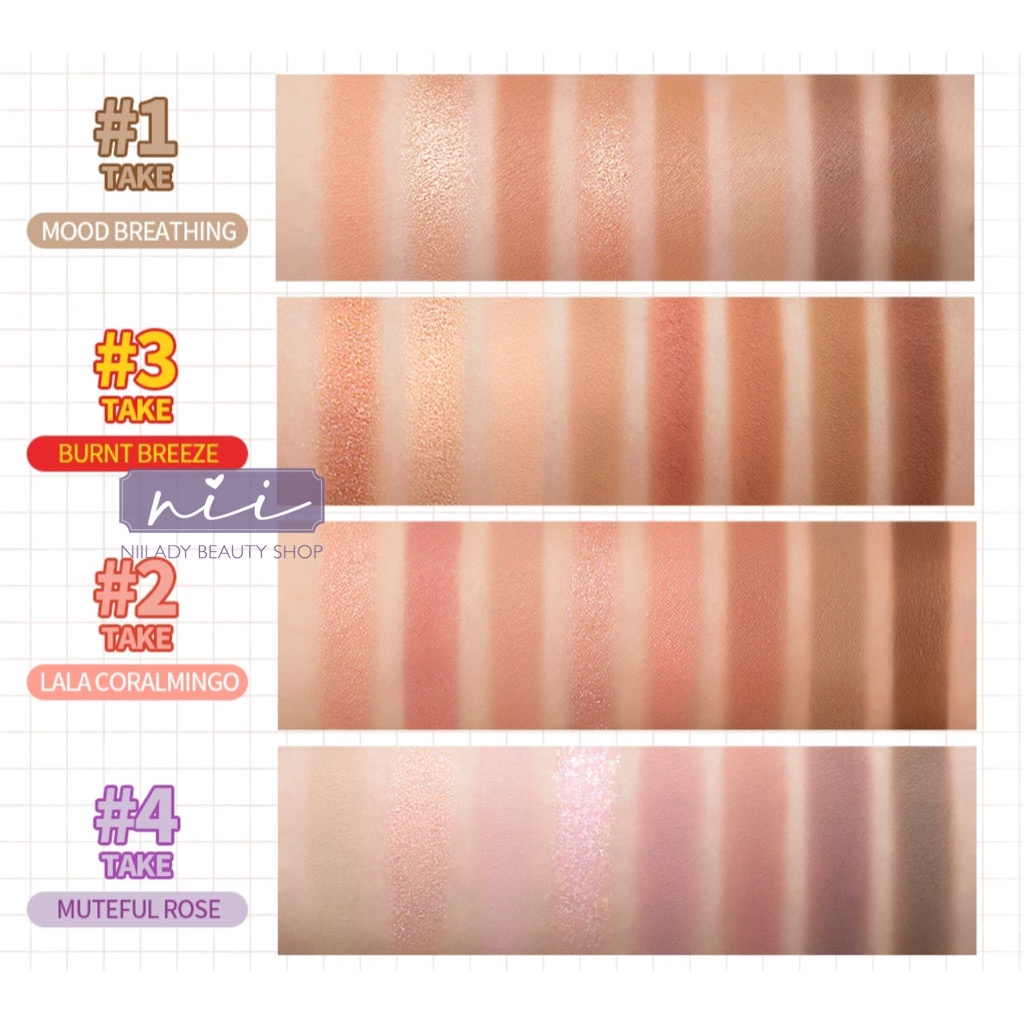 Bảng mắt Peripera All Take Mood Palette