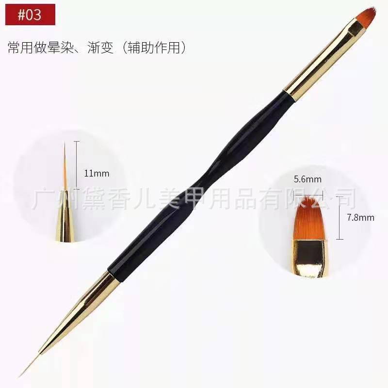 Set 3 Cọ Vẽ Trang Trí Móng Tay 3D JP5