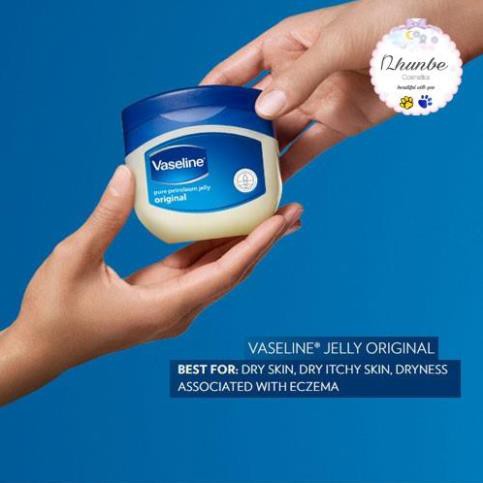 [Mua 1 tặng 1]Sáp Dưỡng Ẩm Đa Năng Vaseline Pure Petrolium Jelly 49g