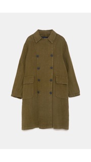 Áo khoác linen Zara