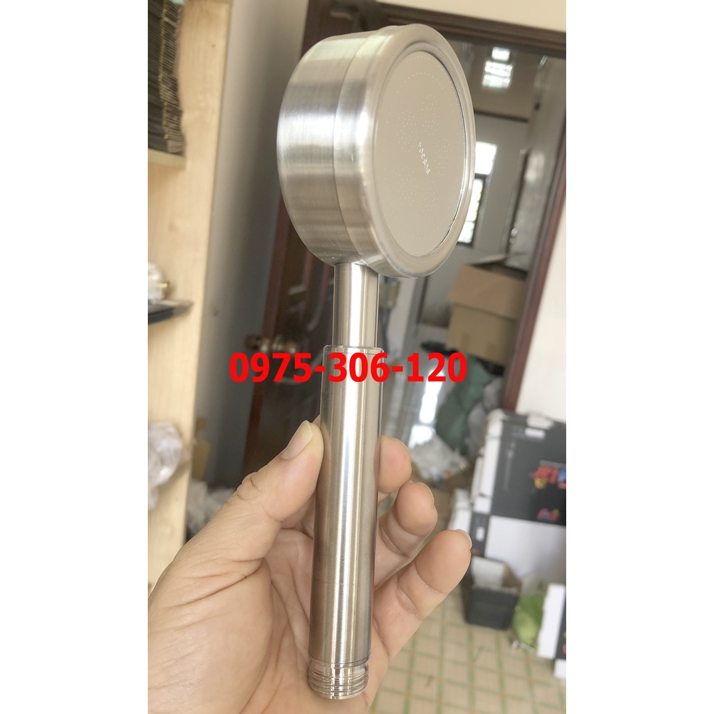 [ĐẢM BẢO TĂNG ÁP MẠNH} Tay Sen Tắm Tăng Áp TS20 100% INOX 304 KHÔNG DÂY nước mạnh bền giá sỉ bán chạy TS tăng áp INO