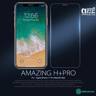 Miếng dán cường lực iphone xs max nillkin h+pro chính hãng