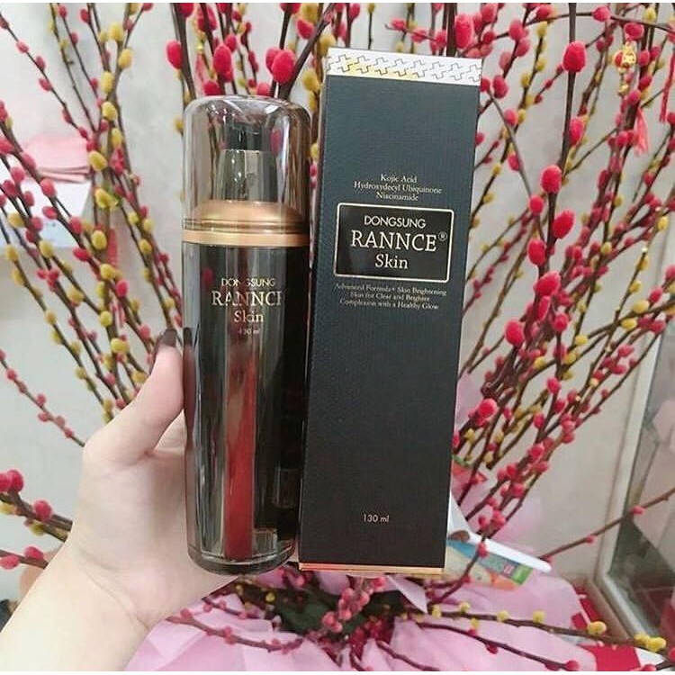 Nước hoa hồng dưỡng trắng, giảm thâm nám DONGSUNG RANNCE Skin 130ml _ Dongsung Chính Hãng