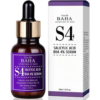 Cos De BAHA Salicylic Acid BHA 4% Serum ngừa mụn ẩn, mụn trứng cá, thu nhỏ lỗ chân lông (SER35)