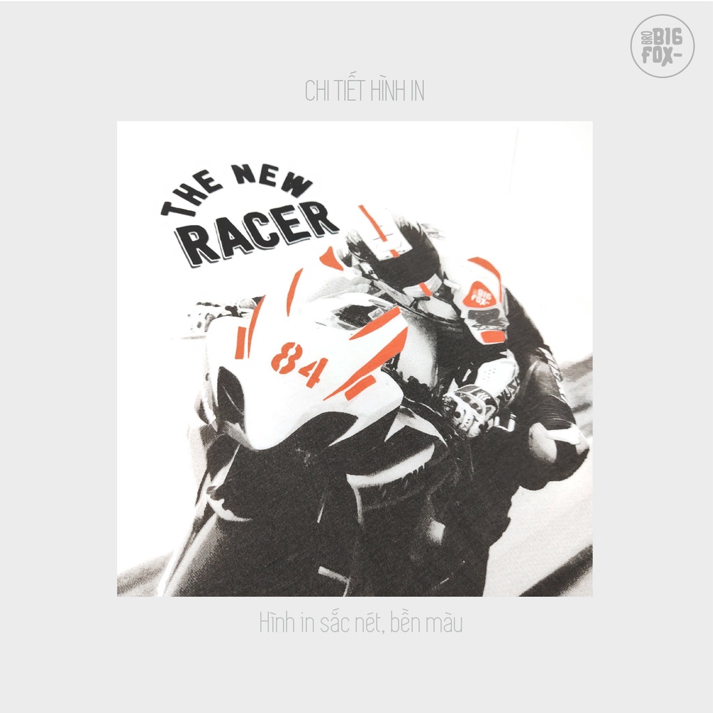 [MÃ BIGFBIF10 GIẢM 10K] Bộ Cotton Bé Trai Bigfox, Đồ Bộ Cho Bé Mùa Hé Chất Cotton In THE NEW RACER 2-11