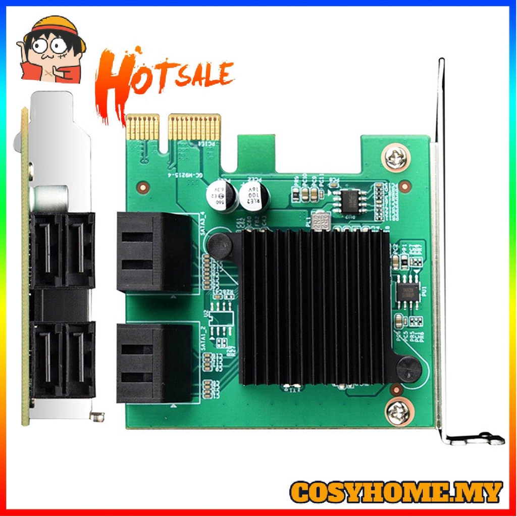 Card mở rộng PCIE sang SATA3.0 4 cổng SATA 3.0 | BigBuy360 - bigbuy360.vn