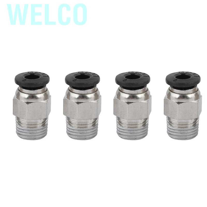 Ống Nối Khí Nén Welco 2xptfe (1M) + 4x Pc4-M6 + 4x Pc4-M10