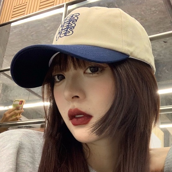 Nón Lưỡi Trai Chống Nắng Thêu Chữ Phong Cách Hàn Quốc Thời Trang Cho Nữ
