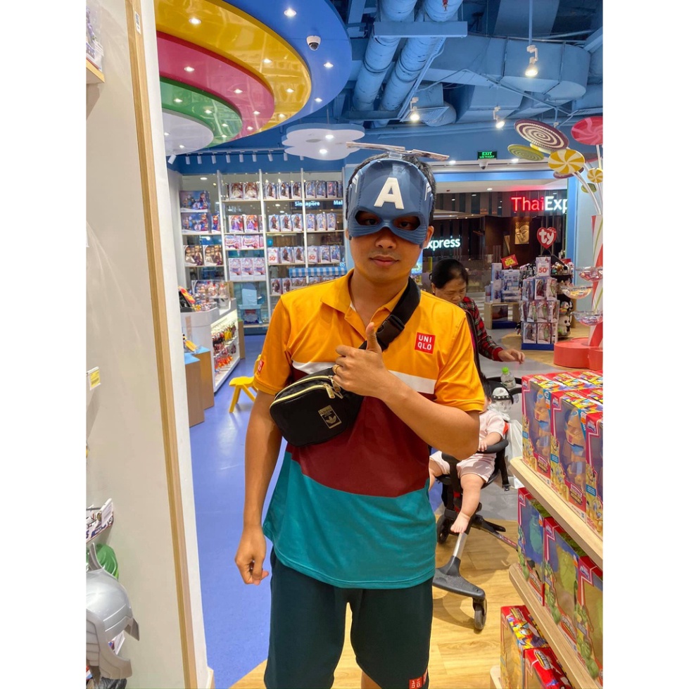 Túi Đeo Chéo Adidas Waist Bag Black/Gold GF3200 - BH 6 tháng | BigBuy360 - bigbuy360.vn