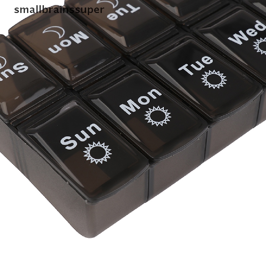 Hộp Đựng Thuốc 7 Ngày 14 Ngăn Tiện Lợi