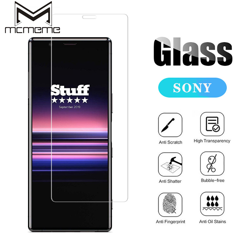 Kính cường lực toàn màn hình cho Sony Xperia 5 1 10 III XA2 XA1 Plus L3 XZ3 XZ2 XZ1 XZ Premium Compact XA1 Ultra L1 L2 XZs