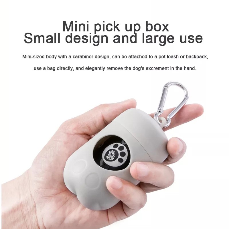 Xiaomi Youpin Hộp Túi Rác  Thân Thiện Với Môi Trường Có Móc Dùng Khi Dắt Thú Cưng Đi Dạo Tiện Dụng