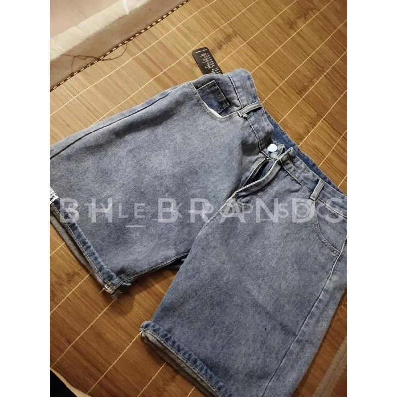 Quần Short Jeans Ngắn Túi Hộp Unisex (ORDER)