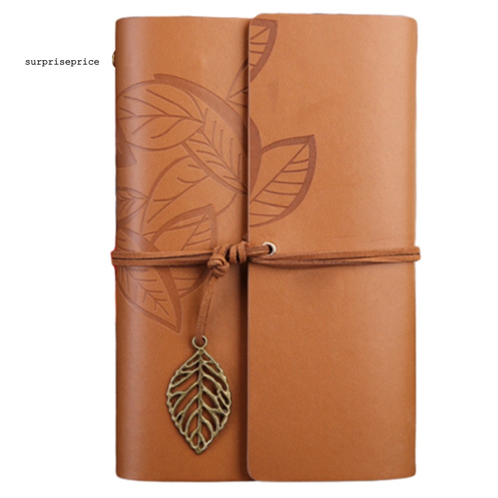 1 sổ ghi chép 80 trang đính lá xinh xắn tiện dụng