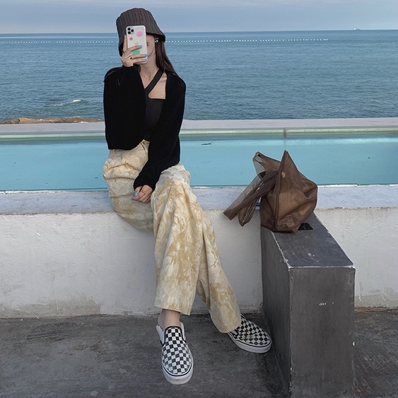 Áo khoác cardigan dệt kim dáng rộng chống nắng phong cách Hàn Quốc thời trang cho nữ